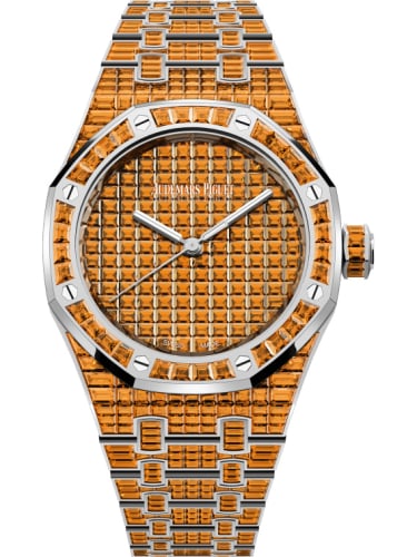 Audemars Piguet Royal Oak Self-Winding 37 Orange Spessartite / 50th Anniversary