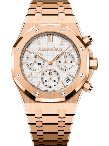 Audemars Piguet Royal Oak Chronograph 41 Pink Gold / Silver
