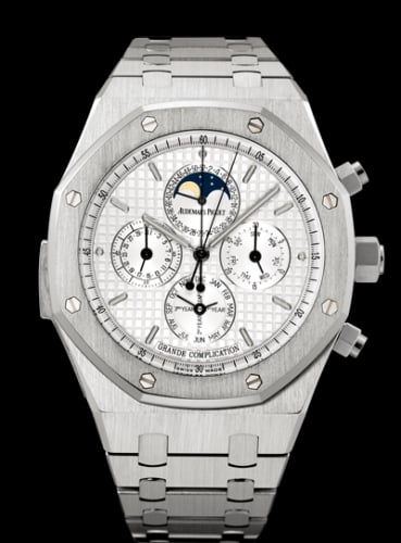 Audemars Piguet Royal Oak Grande Complication White Gold / Silver
