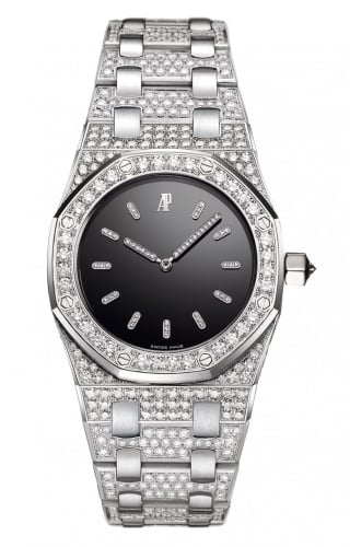 Audemars Piguet Royal Oak 77220 Tuxedo Lady Harrods