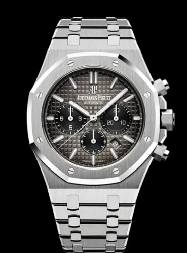 Audemars Piguet Royal Oak Chronograph 41 Platinum / Smoked Slate / Bracelet