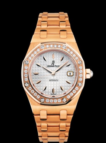 Audemars Piguet Royal Oak Selfwinding 77321 Pink Gold / Diamond / Silver / Bracelet