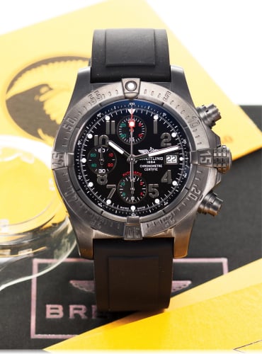 Breitling Avenger Blacksteel Águila Real Mexicana