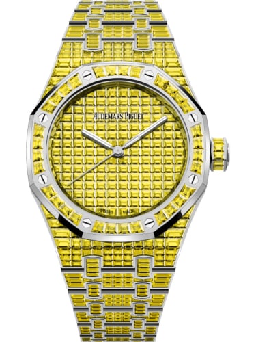 Audemars Piguet Royal Oak Self-Winding 37 Yellow Chrysoberyl / 50th Anniversary
