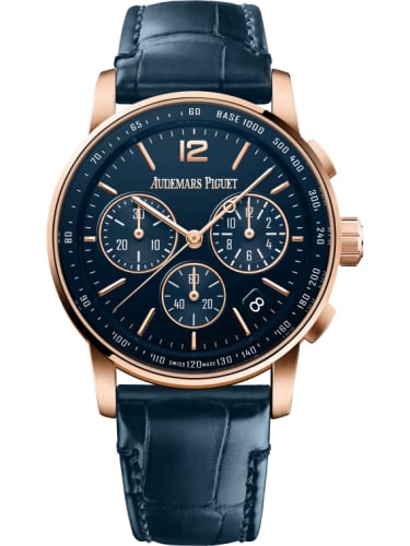 Audemars Piguet CODE 11.59 Chronograph Selfwinding Pink Gold / Blue