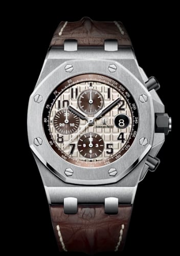 Audemars Piguet Royal Oak Offshore 26470 Stainless Steel / Safari / Alligator