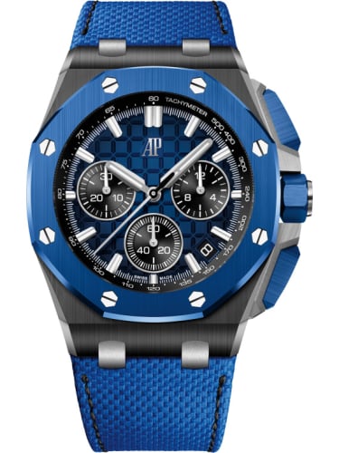 Audemars Piguet Royal Oak Offshore 43 Ceramic - Blue Ceramic / Blue