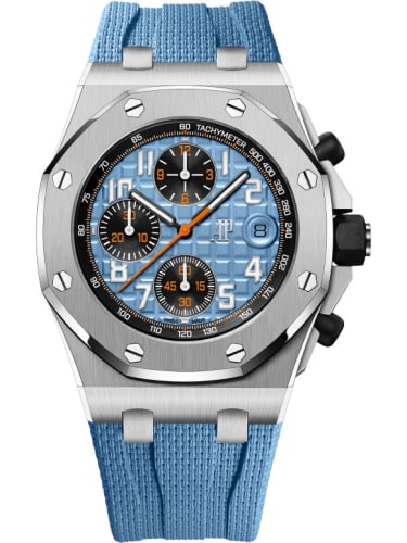 Audemars Piguet Royal Oak Offshore Stainless Steel / Blue / Rubber