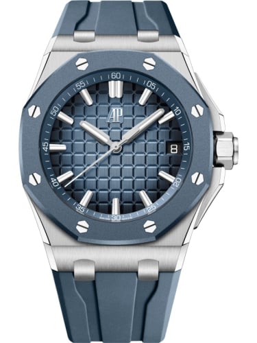 Audemars Piguet Royal Oak Offshore Selfwinding Titanium - Rubber / Blue