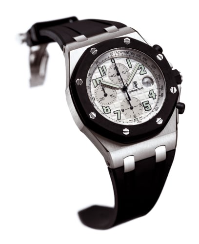 Audemars Piguet Royal Oak OffShore 25940 Chronograph Rubberclad Stainless Steel / Silver