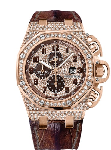 Audemars Piguet Royal Oak OffShore 26215 T3 Pink Gold / Diamond