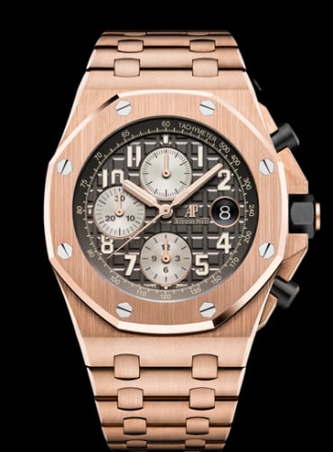 Audemars Piguet Royal Oak Offshore 42 Pink Gold / Grey / Bracelet