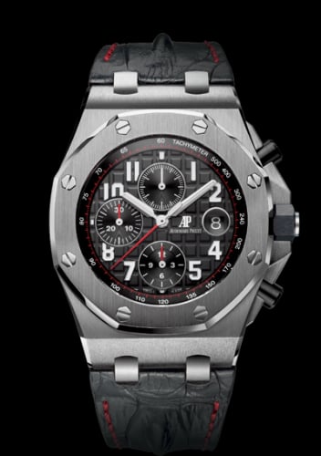 Audemars Piguet Royal Oak Offshore 26470 Stainless Steel / Black / Alligator