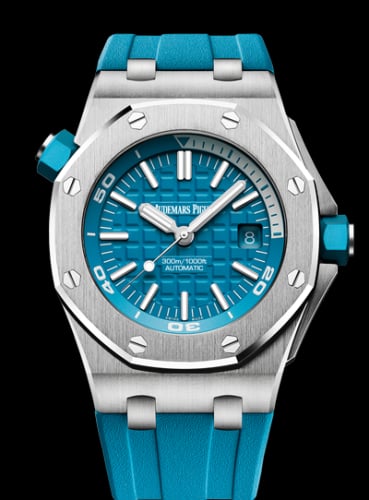 Audemars Piguet Royal Oak Offshore Diver Stainless Steel / Turquoise