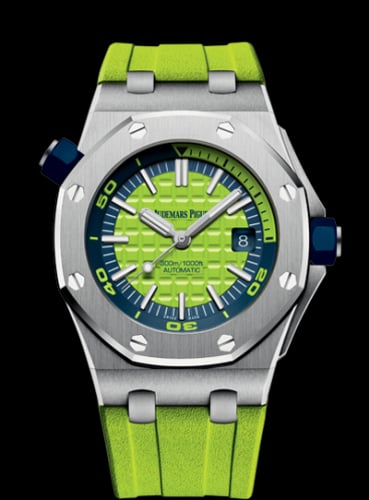 Audemars Piguet Royal Oak Offshore Diver Stainless Steel / Green
