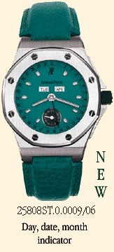 Audemars Piguet Royal Oak OffShore 25808 Full Calendar Turquoise