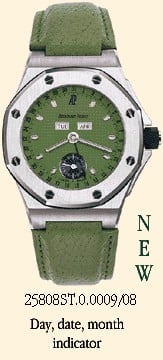 Audemars Piguet Royal Oak OffShore 25808 Full Calendar Green