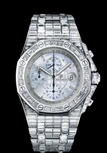 Audemars Piguet Royal Oak OffShore 26174 Chronograph Baguette / MOP