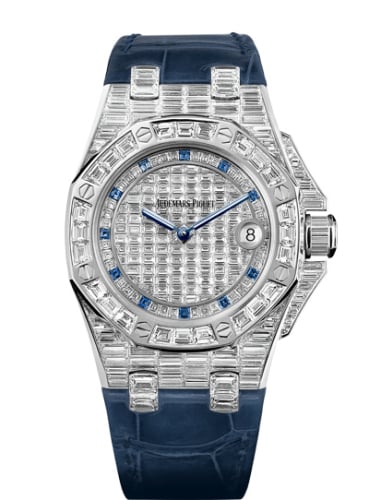 Audemars Piguet Royal Oak OffShore 67543 Lady Quartz Sapphire Hour