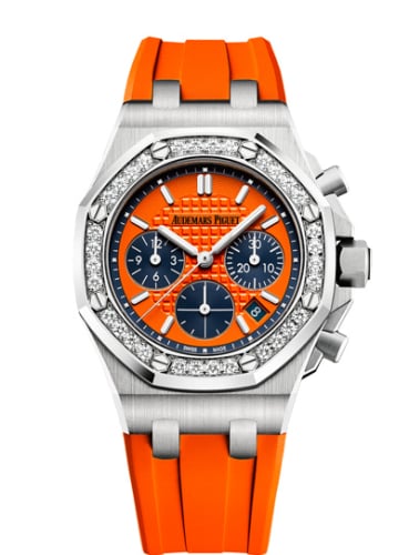 Audemars Piguet Royal Oak OffShore 26231 Lady Chronograph Stainless Steel / Zest / Diamond