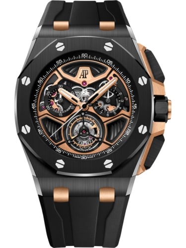 Audemars Piguet Royal Oak Offshore Flying Tourbillon Chronograph Ceramic - Pink Gold