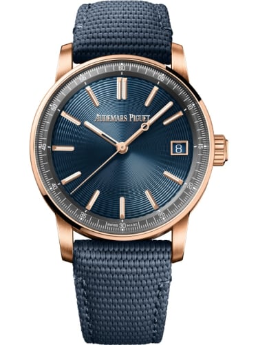 Audemars Piguet CODE 11.59 Automatic Pink Gold / Blue