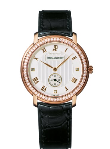 Audemars Piguet Jules Audemars Small Seconds Pink Gold / Diamond / Silver