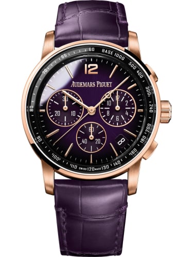 Audemars Piguet CODE 11.59 Chronograph Selfwinding Pink Gold / Purple