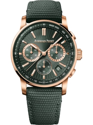 Audemars Piguet CODE 11.59 Chronograph Selfwinding Pink Gold / Green