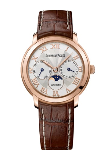 Audemars Piguet Jules Audemars Day &amp; Date Pink Gold / Silver