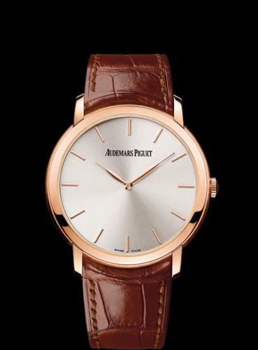 Audemars Piguet Jules Audemars 15180 Extra-Thin Pink Gold / Silver
