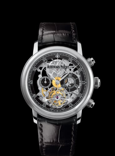 Audemars Piguet Jules Audemars 26346 Tourbillon Chronograph Openworked White Gold Boutique