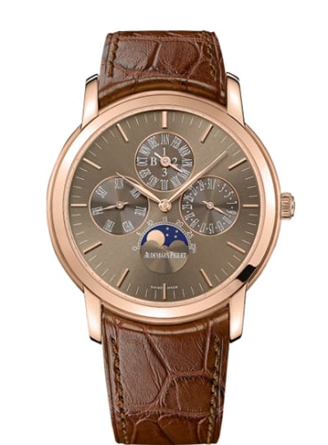 Audemars Piguet Jules Audemars 26390 Perpetual Calendar Pink Gold / Brown