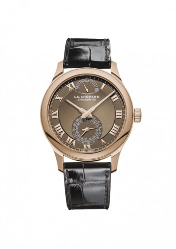 Chopard L.U.C Quattro Rose Gold / Brown
