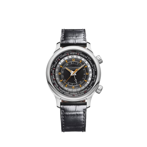 Chopard L.U.C Time Traveler One Stainless Steel / Black
