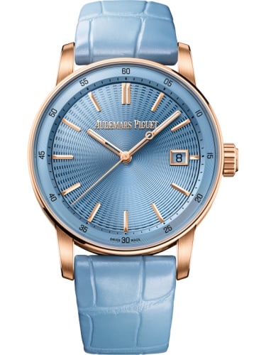 Audemars Piguet CODE 11.59 Automatic 38 Pink Gold / Light Blue