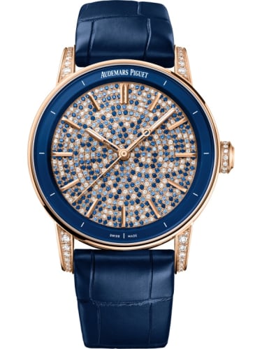 Audemars Piguet CODE 11.59 Automatic 38 Pink Gold - Diamond / Diamond - Sapphire