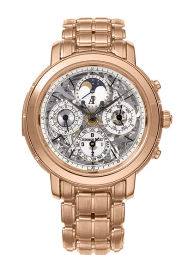 Audemars Piguet Jules Audemars 26023 Grande Complication Pink Gold / Sapphire / Bracelet