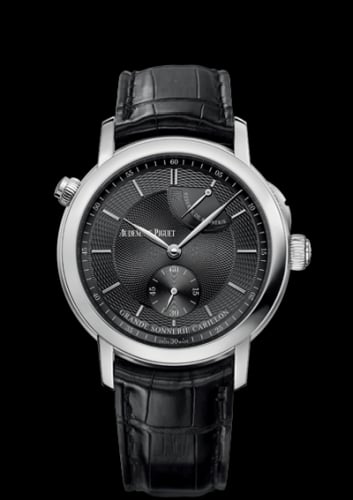 Audemars Piguet Jules Audemars 26344 Grande Sonnerie Carillon Platinum / The Hour Glass Black