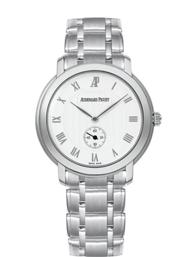 Audemars Piguet Jules Audemars Small Seconds White Gold / Silver / Bracelet