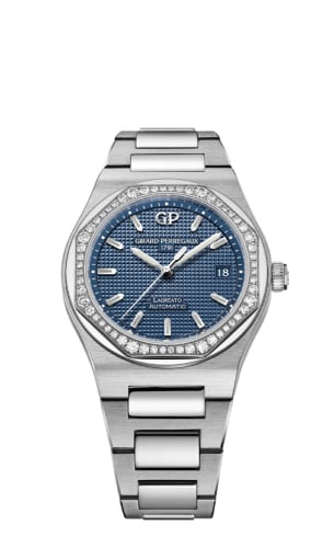 Girard-Perregaux Laureato 38 Automatic Stainless Steel / Diamond / Blue