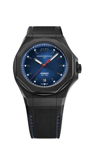 Girard-Perregaux Laureato Absolute Titanium PVD / Blue