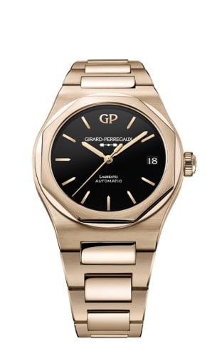 Girard-Perregaux Laureato 42 Automatic Pink Gold / Onyx