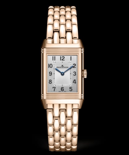 Jaeger-LeCoultre Reverso Classic Small Duetto Pink Gold / Silver / Bracelet