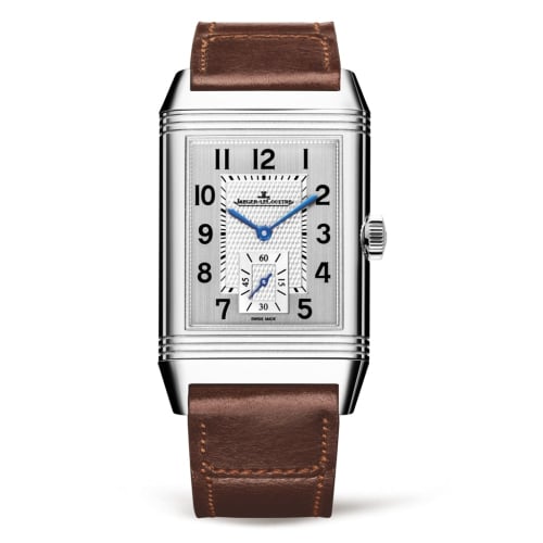 Jaeger-LeCoultre Reverso Classic Large Duoface Small Seconds Stainless Steel / Silver / Fagliano