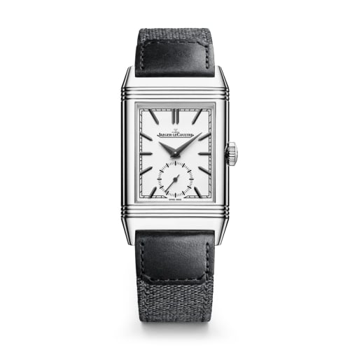 Jaeger-LeCoultre Reverso Tribute Small Seconds Stainless Steel / Silver / Fagliano