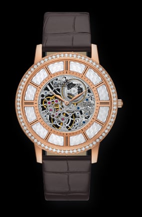 Jaeger-LeCoultre Master Ultra Thin Squelette Red Gold Diamond