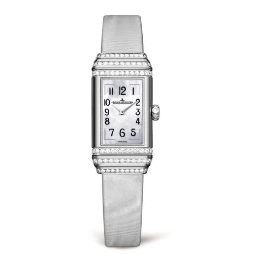 Jaeger-LeCoultre Reverso One Jewellery White Gold / MOP / Satin