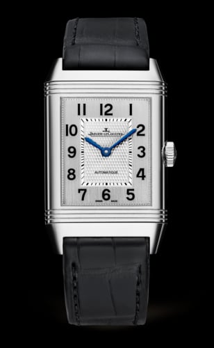 Jaeger-LeCoultre Reverso Classic Large Stainless Steel / Silver / Alligator