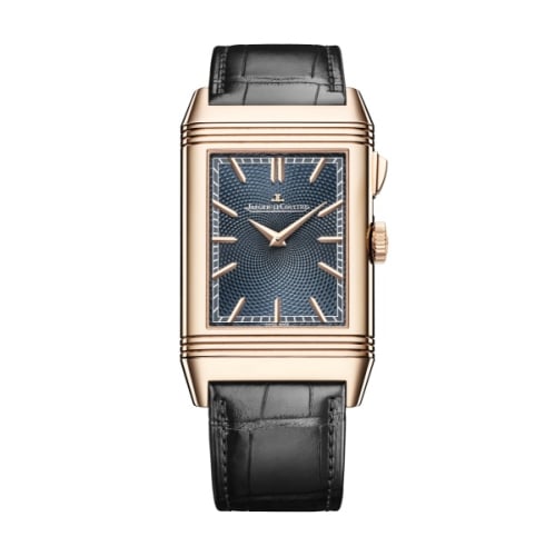 Jaeger-LeCoultre Reverso Tribute Minute Repeater Pink Gold / Teal Blue